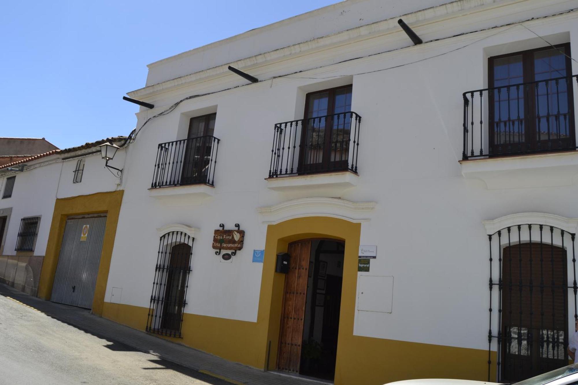 Casa Rural Tita Sacramento Орначос Экстерьер фото